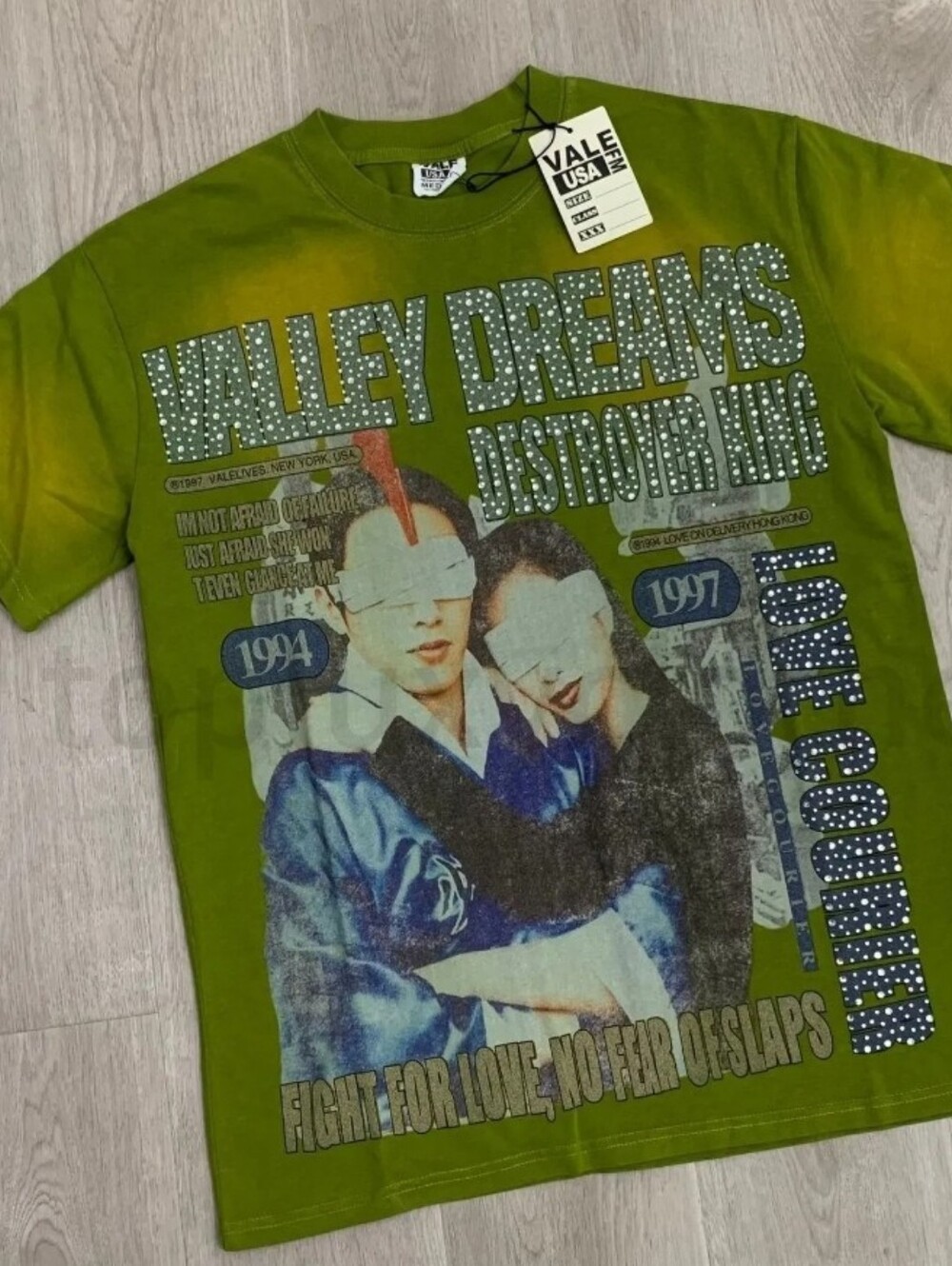 Valley Dreams - Destroyer Tee. Sz. Small.